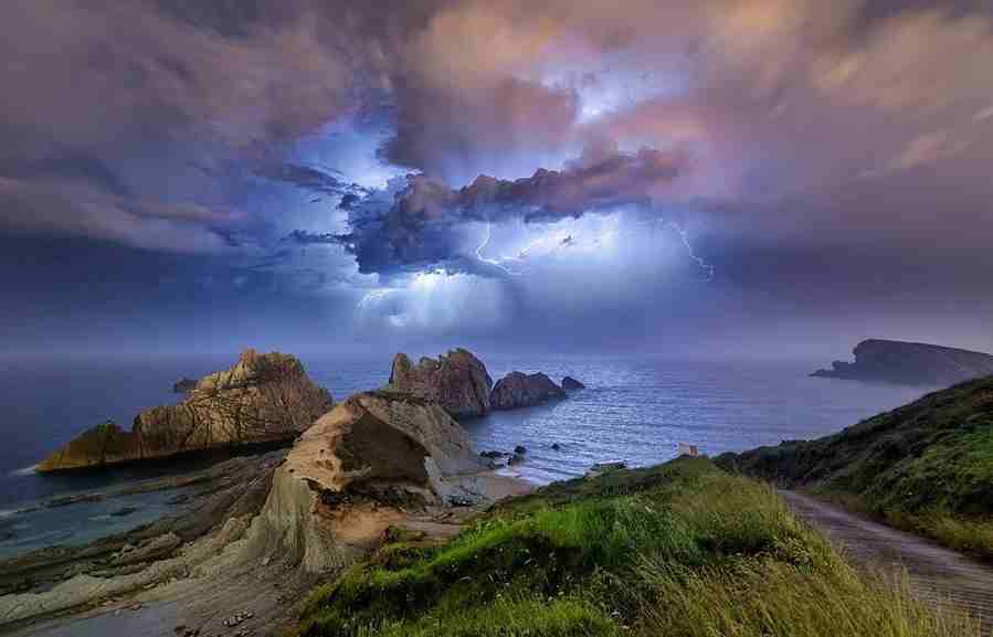 Climatología de tormentas veraniegas en Cantabria, Asturias y País Vasco